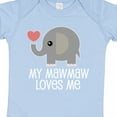 thumbnail image 4 of Inktastic My Mawmaw Loves Me Grandchild Boys or Girls Baby Bodysuit, 4 of 5