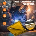 thumbnail image 2 of Accreate 3 Panel 6x6FT Welding Screen with Frame - Flame Resistant PVC Welding Curtain, Transparent Safety Panel & Lockable Swivel Wheels for Metalworking, Garage, Workshops, 2 of 7