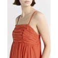 thumbnail image 2 of Free Assembly Women's Pleated Linen Blend Maxi Dress, Sizes XS-XXXL, 2 of 3
