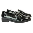 thumbnail image 3 of XY London Womens Kali Patent Chunky Sole Buckle Loafers, 3 of 5