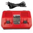 thumbnail image 1 of Cargador de batería WECACHWE Dual Port 18V 6A 100-240V, 1 of 7