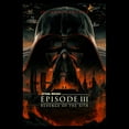 thumbnail image 2 of Mens Star Wars Episode III Poster T Shirt, 2 of 5