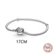 thumbnail image 1 of Abalorios de plata de ley 2023 100% para mujer, cuentas colgantes compatibles con pulsera Pandora Original, collar, fabricación de joyas Diy, regalos, 925, 1 of 4