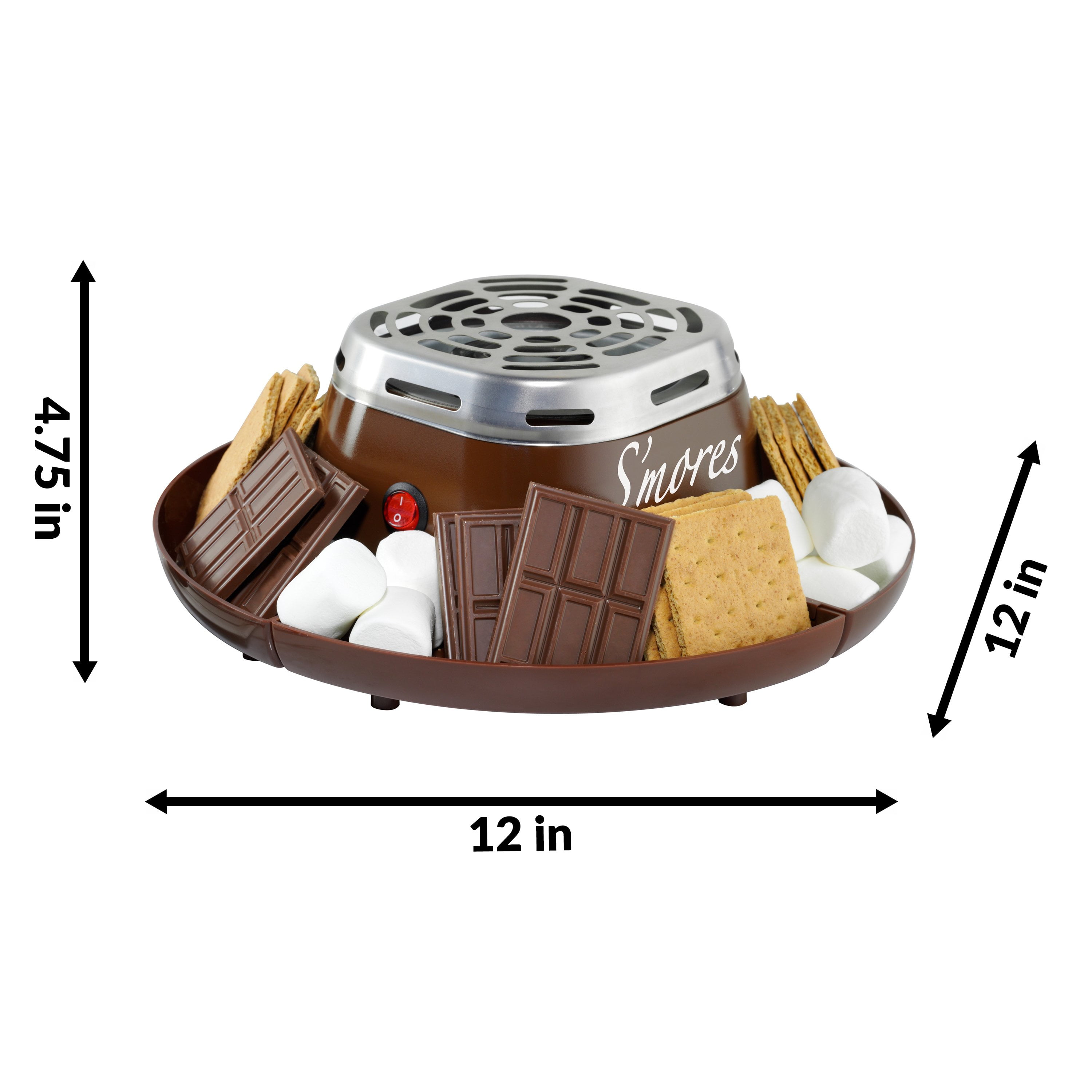 Nostalgia SMM200 Indoor Electric Stainless Steel S 