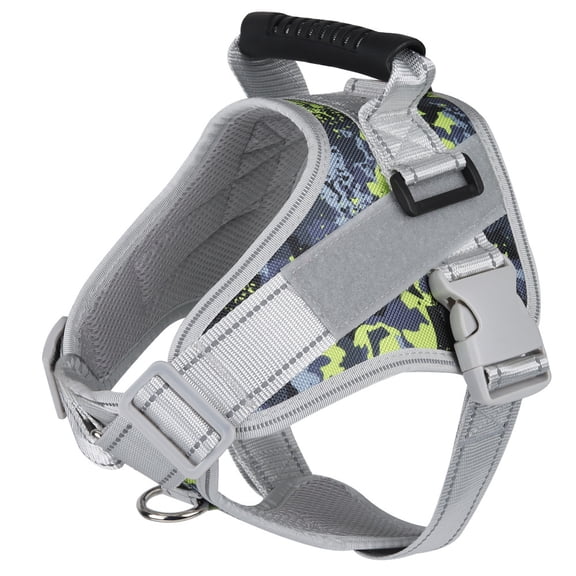 Dog Harness Comfort Soft Breathable Adjustable Mesh Pet Chest Strap Large Dog Harness Vest Collar Hand Strap A49