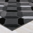 thumbnail image 5 of Allstar Rugs Allstar Shadow Modern Octagon Abstract Design Rug Blue 7' 9"x9' 8" 8' x 10' Living Room, 5 of 5