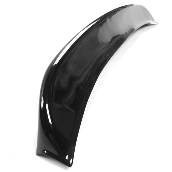 Ikon Motorsports Trunk Spoiler Compatible With 2021-2024 Ford Mustang Mach-E Gloss Black PP Polypropylene Duckbill Style Rear Lip Spoiler Wing