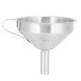 thumbnail image 4 of 304 Stainless Steel Filling Funnel Separatory Oil Beer Coffee Water Liquid Funnel Kitchen ToolMedium Size 13cm, 4 of 14