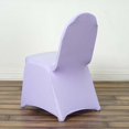 thumbnail image 2 of Efavormart 40 PCS Lavender Stretchy Spandex Fitted Banquet Chair Cover Dinning Event Slipcover For Wedding Party Banquet Catering, 2 of 3