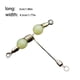 thumbnail image 4 of Conector de rodamiento de pesca Soidarity 10 piezas acero inoxidable 360 grados giratorio gancho giratorio, 4 of 6