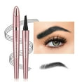 Worpbopeeyebrow Pencil Rose Gold Four Eyebrow Pen Wild Eyebrow Smooth