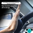 thumbnail image 2 of Perilla para volante de coche, bola de mango eléctrico de silicona giratoria de 360 ​​grados, refuerzo giratorio antideslizante de ajuste Universal ajustable, 2 of 5