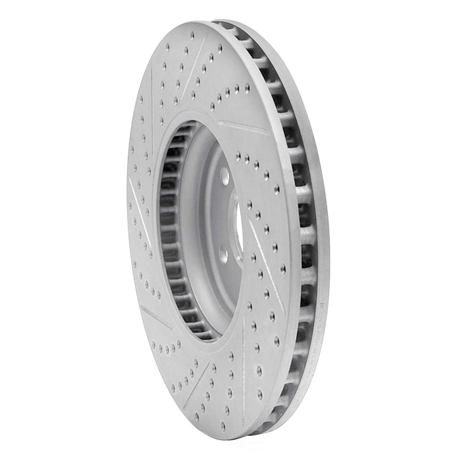 Dynamic Friction Company 830-73057R DFC Geoperformance Rotor - Drilled and Slotted