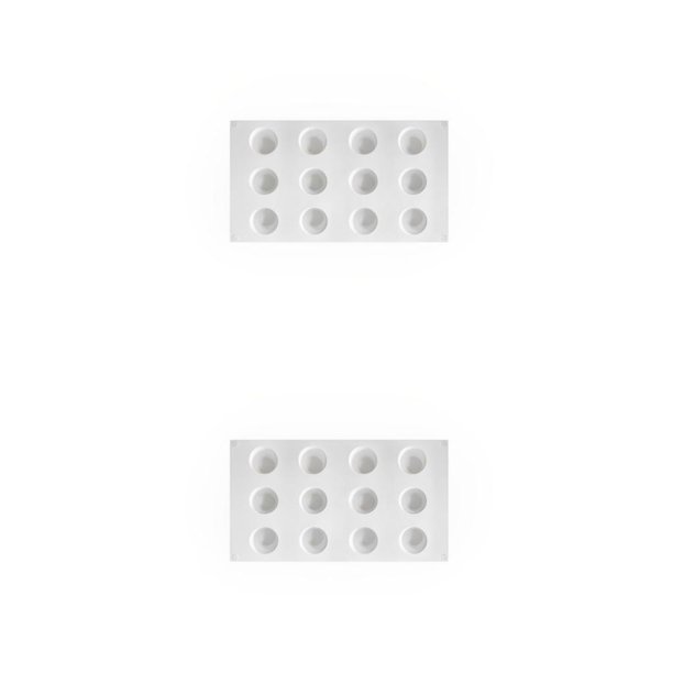 Bewildely Molde de pastel de Fondant en forma de seta, molde de decoración de Chocolate, moldes de pastelería para postres, galletas, Tipo 2 2piezas