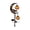 Bat5, variant on Solar Dragon Crystal Decor Light, Fantasy Dragon Statue Garden Stake, Ideal for Daytime Ornament and Nighttime Ambient Lighting