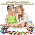 thumbnail image 6 of EKIND Regular Colors 2x2 Shapes Classic Educational Building Bricks Set - Compatible with All Major Brands - Cultivate Logic & Creativity for Kids (240 Pcs), 6 of 7