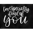 thumbnail image 2 of Jaxn Blvd. 32x25 White Modern Wood Framed Museum Art Print Titled - Im Especially Fond of You, 2 of 4