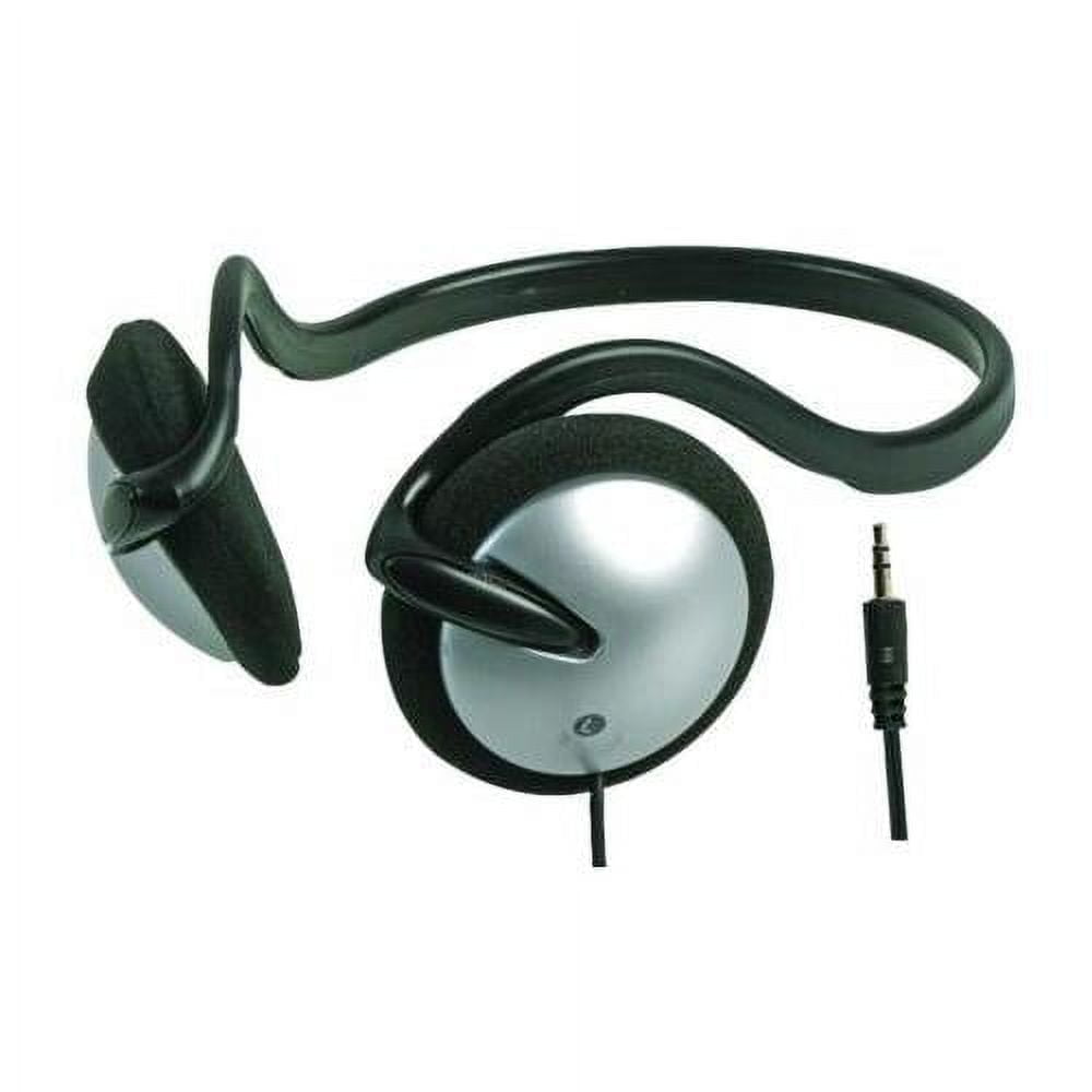 (2 pack) MCM 013039188090 Adult, Teen Behind The Neck, Headphone, Over-Ear Headphone Gray