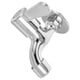 thumbnail image 1 of Quick Open Washing Machine Faucet Wall Mounted Silver Tap Single Handle for Garden, 1 of 5