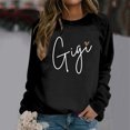 thumbnail image 2 of Women Sweatshirts Long Sleeve Sweatshirt Pullover Sweatshirt for Women Black Sweatshirts Winter Women Clothes Casual Clothes, 2 of 4