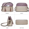 thumbnail image 4 of Dasein Women Tassel Zipper Pocket Crossbody Bag Shoulder Purse Fashion Travel Bag with Multi Pockets, 4 of 8
