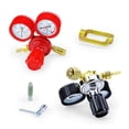 thumbnail image 3 of Oxygen/Propane/Acetylene/Nitrogen Pressure Regulator Mig Flow Meter Gauge CO2 Reducer Valve Welding Fit Gas Torch Cutting ,Easy Installation, 3 of 7