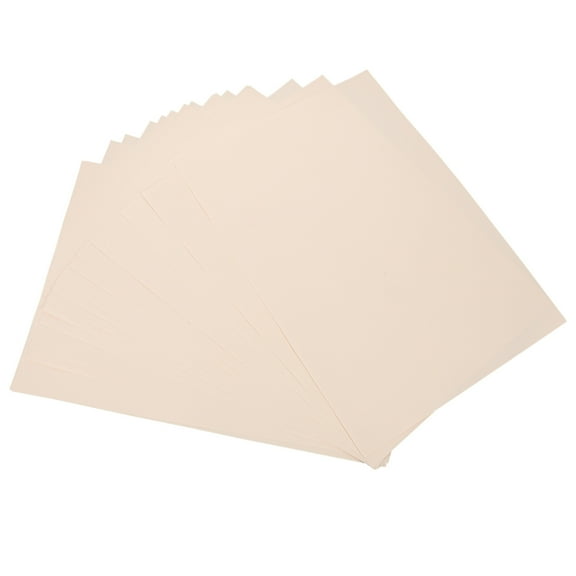 OFFIGAM Beige Heat Transfer Paper for T-Shirts, Hats, Aprons, Bags - Compatible with Inkjet Printers, Easy to Use, and