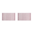 thumbnail image 3 of Naiovety Alfombra de baño suave: fuerte absorción de agua, textura suave, parte inferior antideslizante, exquisita colección hecha a mano, Rosa 2Conjunto, 3 of 6