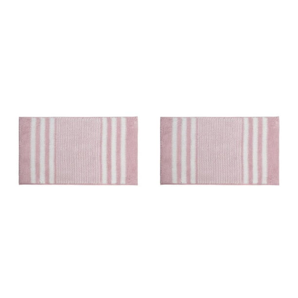 Inteprter Alfombra De Baño - Fuerte Absorción De Agua Textura Fondo Antideslizante Rápido Y Fuerte Absorción Type3 NO3
