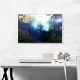 thumbnail image 2 of ARTCANVAS Blue Eye in Albania Canvas Art Print - Size: 26" x 18" (1.50" Deep), 2 of 9