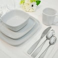 thumbnail image 1 of Karo 16pc Dinnerware Set White, 1 of 6