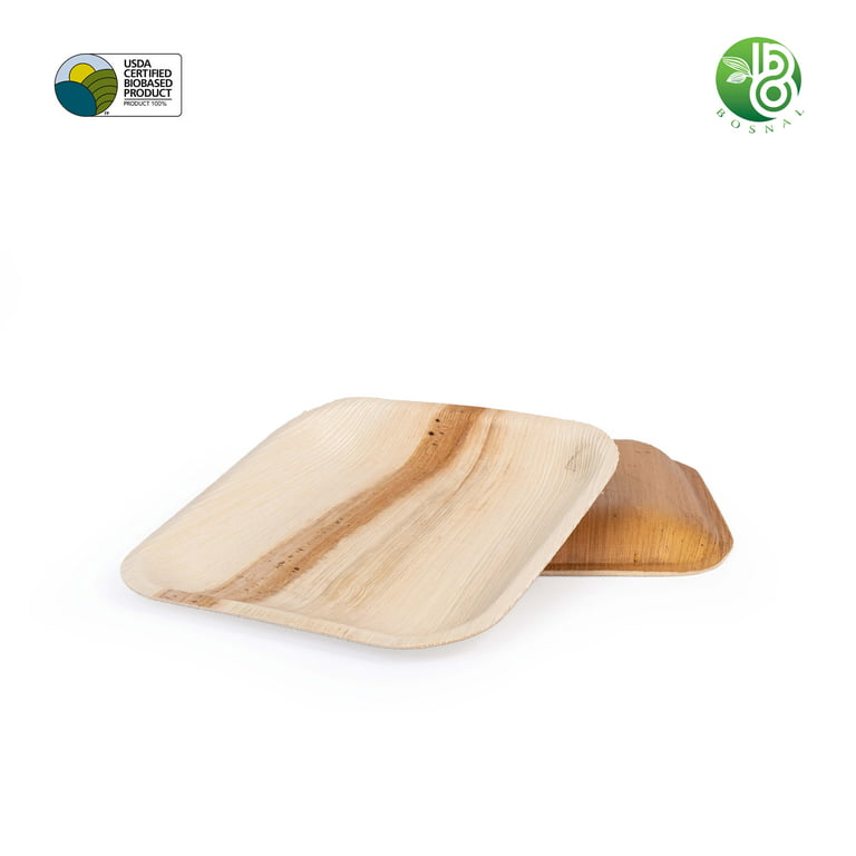 Raclette Board to hold dishes, set of 2, bamboo