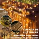 thumbnail image 2 of Linterna LED 10000 lúmenes, 5000 mAh USB recargable 26650 batería incluida, 266 modos de luz, zoom, largo tiempo de trabajo linterna táctica de mano para camping, senderismo, caza, emergencia, 2 of 8