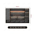 thumbnail image 1 of L Office Furniture Boss Desk Executive Desk General Manager Office Computer Desk Office Desk for Boss My Lux Decor Round, 1 of 21