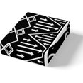 thumbnail image 4 of Juego de cama Queen Size Blanco y Negro Funda Nórdica Exótico Morden Triángulo, 4 of 7