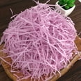 thumbnail image 2 of Easter Basket Grass (Purple), Basket Filler, Crinkle Cut Tissue Paper, Recyclable Craft Shred Confetti Raffia Paper Filler for Valentine's Day Gift Box, Wrapping Packing Filling, 100g 3.53 oz, 2 of 10