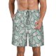 thumbnail image 1 of Balery Hand Drawn Chickens Traje de Baño Estilo Hawaiano para Hombre, Shorts de Secado Rápido con Bolsillos-3X-Large, 1 of 6