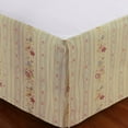 thumbnail image 4 of Global Trends Antique Rose 100% Cotton Traditional Tailored Bed Skirt 15-inch L, Full, 4 of 6