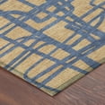 thumbnail image 3 of Addison Rugs Chantille Indoor/Outdoor Contemporary Abstract Gold Machine Washable Round Rug, 8' x 8', 3 of 8