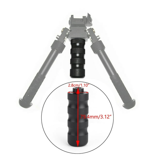 Tactical V8 Bipod Grip Forward Vertical Grip Screw Loaded Bipod Grip ...