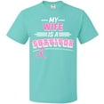 thumbnail image 3 of Inktastic My Wife is a Survivor Breast Cancer Awareness T-Shirt, 3 of 5