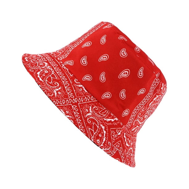 Sonducket Sombrero pescador negro para recreación al aire libre - Duradero y fácil de limpiar M rojo M(56-58cm) Type3 NO3