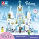 thumbnail image 2 of Juego de bloques de construcción de Castillo de hielo de princesa de Frozen, Mini figura de bloques de construcción de Anime, regalo para niños, juguete de jardín Compatible con Lego, 2 of 2