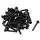 thumbnail image 1 of Tornillos de máquina de cabeza plana Phillips de nylon M3 x 20 mm negros, 50 piezas, 1 of 2