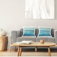 thumbnail image 4 of Stupell Industries Rolling Ocean Waves Splash Printed Throw Pillow Design by Michael Tienhaara (Set of 2), 4 of 6
