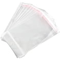 thumbnail image 1 of 1000 bolsas de celofán OPP resellables rectangulares transparentes para regalo, para collares, pendientes y cadenas, 155 x 90 mm., 1 of 2
