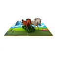 thumbnail image 4 of Wonder Paper Art Horses Pop-Up Greeting Card, Birthday Card Birthday Card, 4 of 5