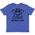 thumbnail image 3 of Inktastic The Worlds Cutest Alarm Clock Youth T-Shirt, 3 of 5