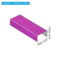 thumbnail image 2 of Unique Bargains Staples for Stapler, 4 Pack(1000Pcs Staples Per Pack) #10 Mini 3/16 Inch Length Staples Jam Free Rose Red, 2 of 7