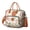 Citrus-26, variant on Retro Tribal Rustic Cooler Bag - Artistic Large Insulated Tote for Men & Women